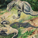 Illustration for article titled Celebrating Charles R. Knight, the artist who first brought dinosaurs and megafauna to life